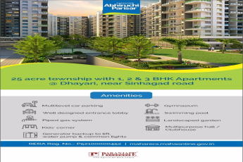 Buy 1, 2 & 3 BHK apartments with world class amenities at Paranjape Abhiruchi Parisar in Pune